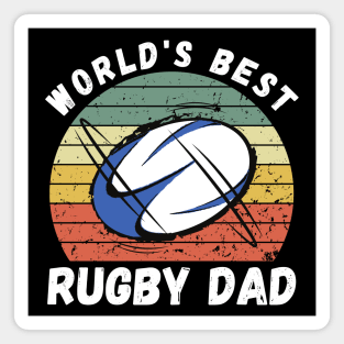 Best Rugby Dad Magnet